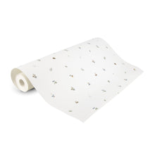 WD119030 Forest Treasures White/blue Wallpaper by Little Dutch