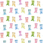 Welly Boots Cream Wallpaper by Voyage Maison | WELLYBO/WPO/CRE
