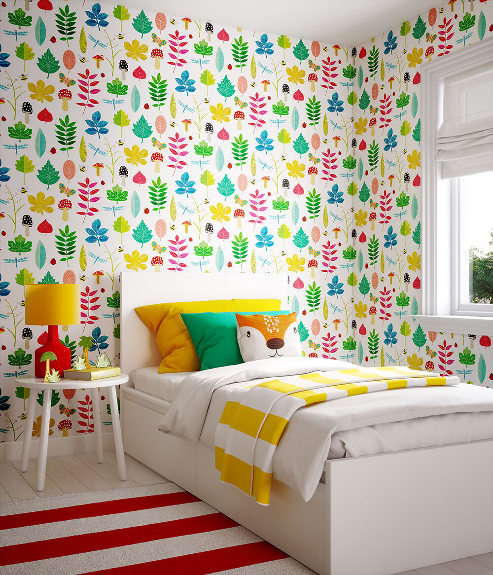 WGU50101W Forest Floor Juicy Fruit Wallpaper by Ohpopsi