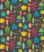 WGU50102W Forest Floor Liquorice Wallpaper by Ohpopsi