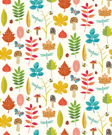 WGU50103W Forest Floor Marmalade Wallpaper by Ohpopsi