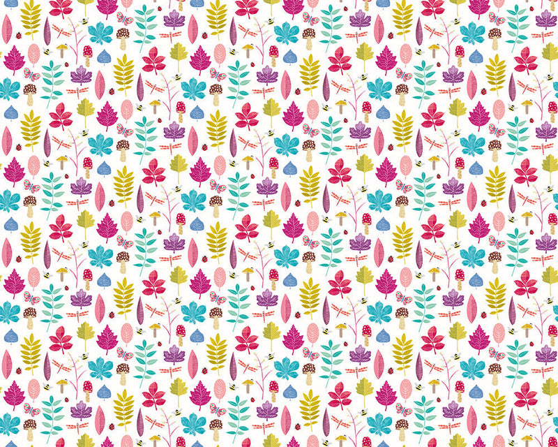 WGU50104W Forest Floor Dolly Mixture Wallpaper by Ohpopsi
