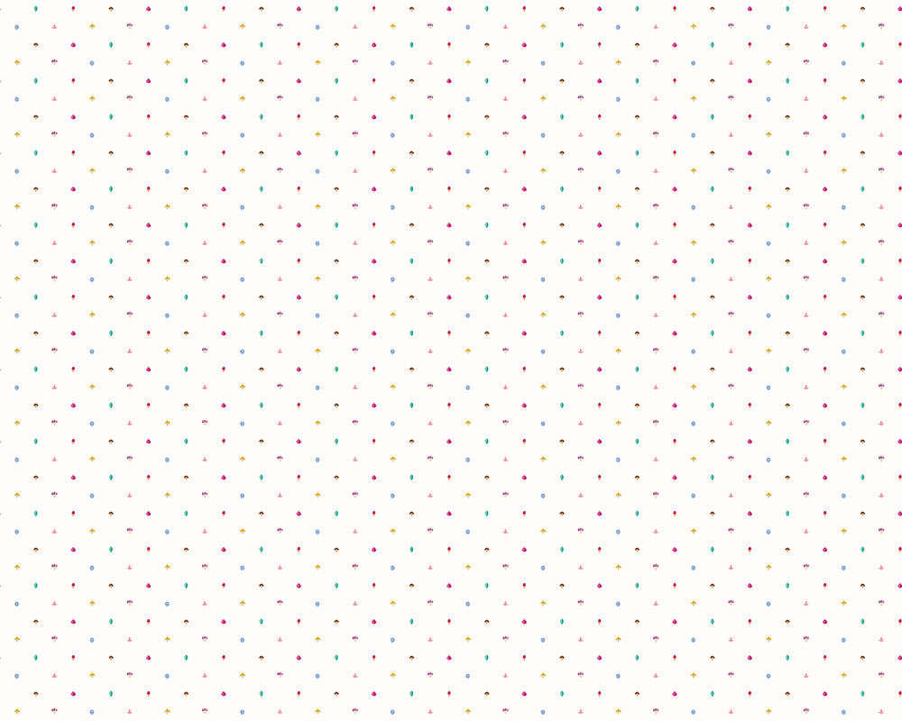 WGU50107W Forest Spot Dolly Mixture Wallpaper by Ohpopsi