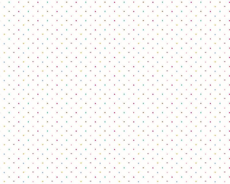 WGU50107W Forest Spot Dolly Mixture Wallpaper by Ohpopsi