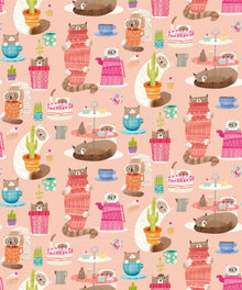 WGU50110W Kitten Kaboodle Watermelon Wallpaper by Ohpopsi