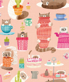 WGU50110W Kitten Kaboodle Watermelon Wallpaper by Ohpopsi