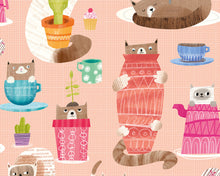 WGU50110W Kitten Kaboodle Watermelon Wallpaper by Ohpopsi