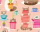 Kitten Kaboodle Watermelon When I Grow Up Wallpaper by Ohpopsi