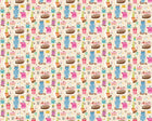 WGU50111W Kitten Kaboodle Marshmallow Wallpaper by Ohpopsi