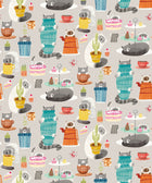 WGU50112W Kitten Kaboodle Peanut Butter Wallpaper by Ohpopsi