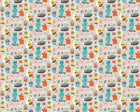 WGU50112W Kitten Kaboodle Peanut Butter Wallpaper by Ohpopsi