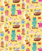 WGU50113W Kitten Kaboodle Dandelion Wallpaper by Ohpopsi