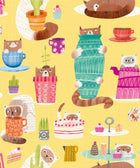 WGU50113W Kitten Kaboodle Dandelion Wallpaper by Ohpopsi