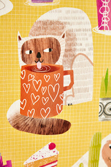 WGU50113W Kitten Kaboodle Dandelion Wallpaper by Ohpopsi