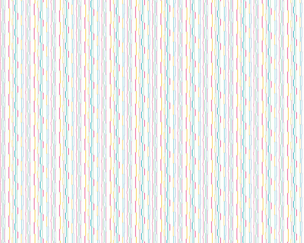 WGU50114W Wibble Wobble Bubblegum Wallpaper by Ohpopsi