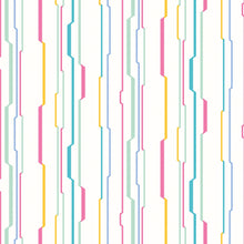 WGU50114W Wibble Wobble Bubblegum Wallpaper by Ohpopsi