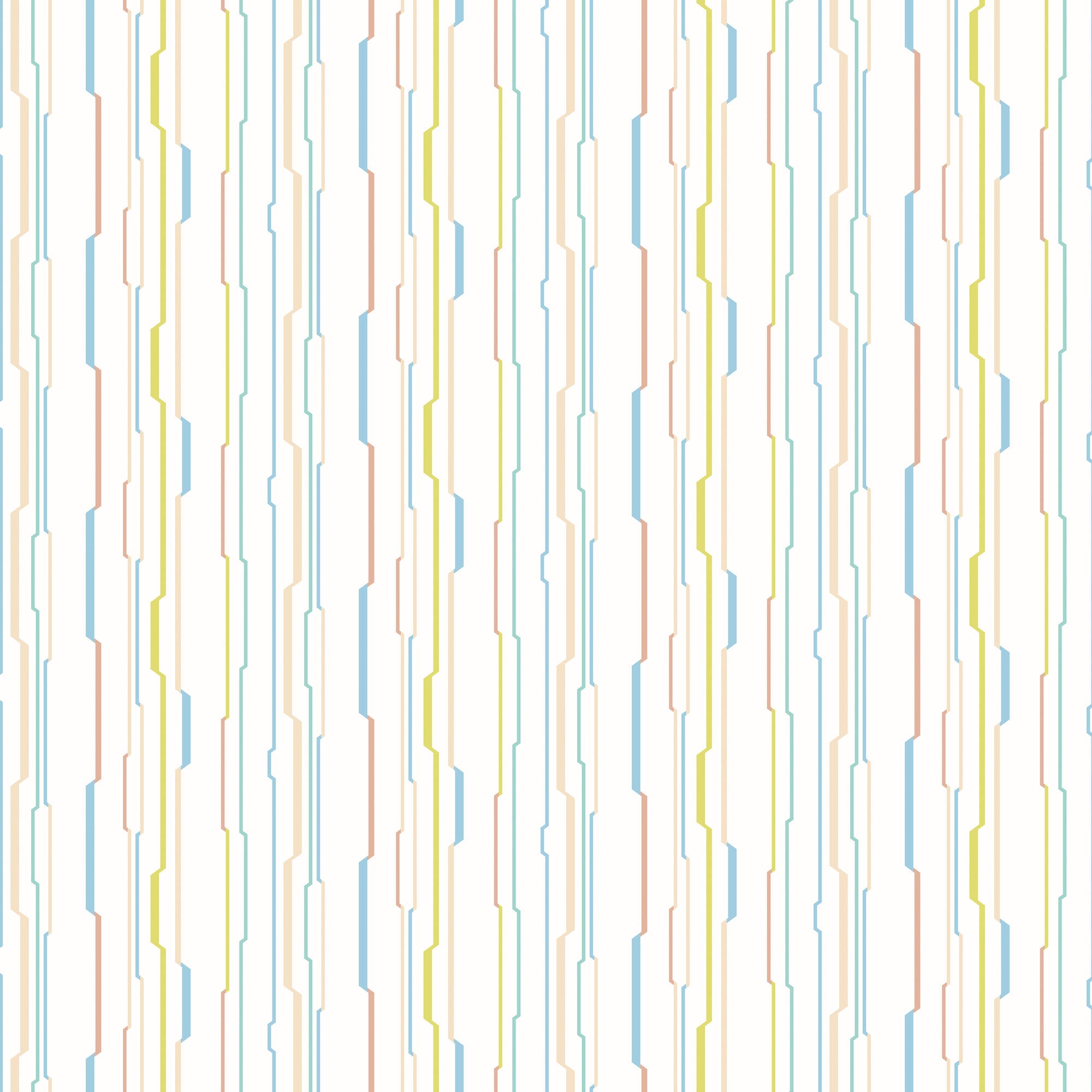 WGU50116W Wibble Wobble Marshmallow Wallpaper by Ohpopsi