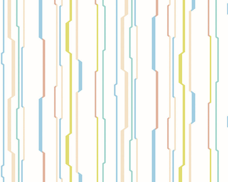 WGU50116W Wibble Wobble Marshmallow Wallpaper by Ohpopsi