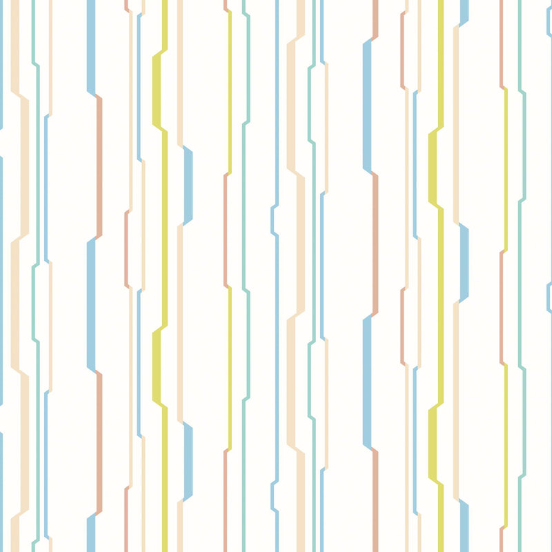 WGU50116W Wibble Wobble Marshmallow Wallpaper by Ohpopsi