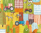 WGU50119W Down On The Farm Orange Crush Wallpaper by Ohpopsi