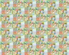 WGU50121W Down On The Farm Sherbet Pastel Wallpaper by Ohpopsi