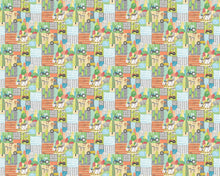 WGU50121W Down On The Farm Sherbet Pastel Wallpaper by Ohpopsi