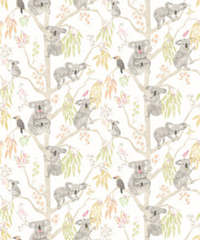 WGU50128W Kooka Koala Flamingo Wallpaper by Ohpopsi