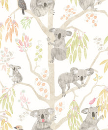 WGU50128W Kooka Koala Flamingo Wallpaper by Ohpopsi