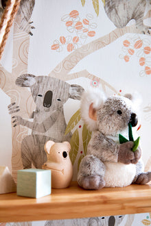 WGU50128W Kooka Koala Flamingo Wallpaper by Ohpopsi