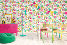 WGU50135W Samba Safari Fruit Salad Wallpaper by Ohpopsi