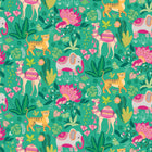 WGU50136W Samba Safari Emerald Twist Wallpaper by Ohpopsi