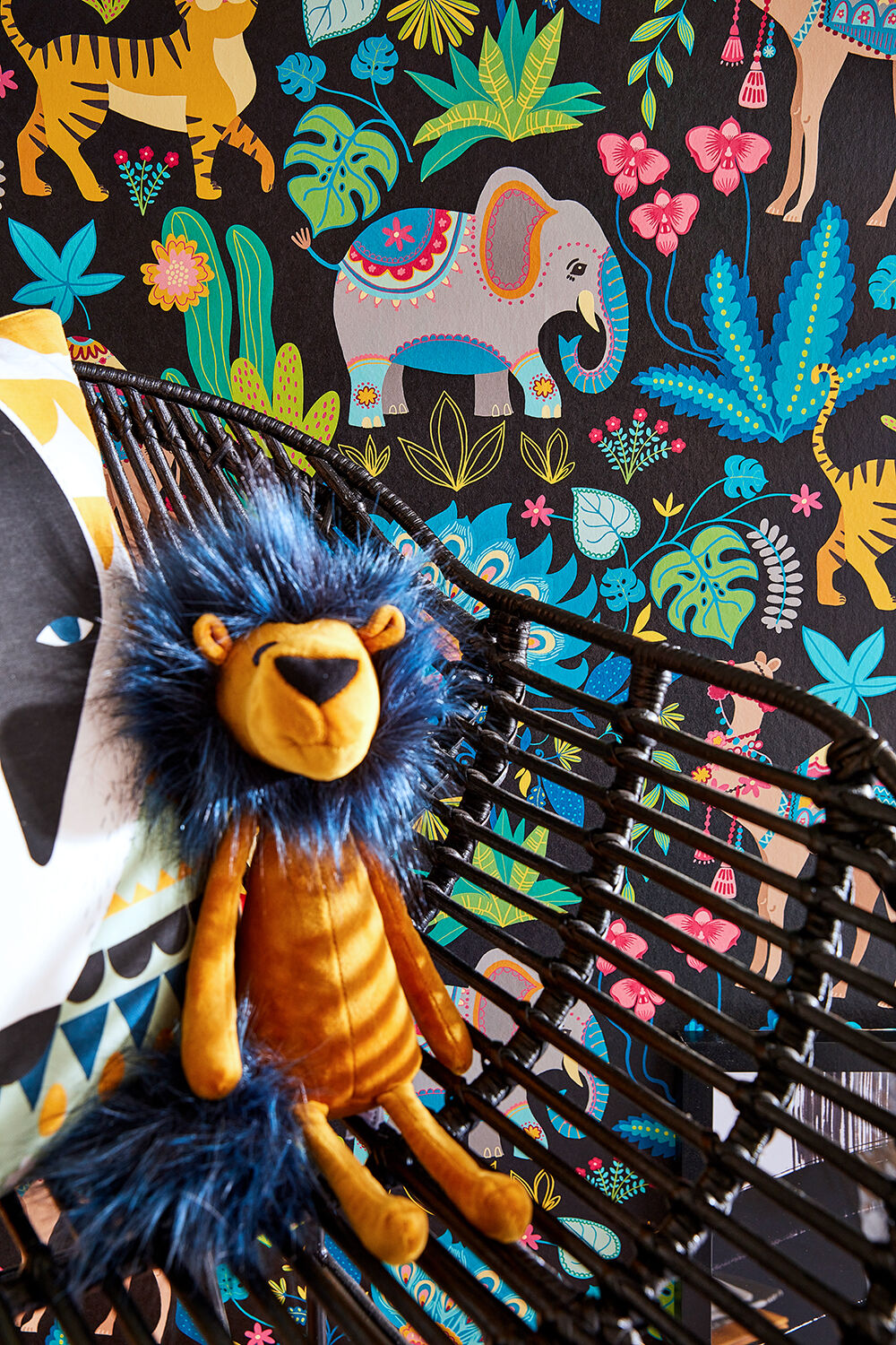 WGU50137W Samba Safari Aniseed Twist Wallpaper by Ohpopsi