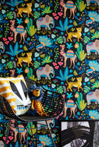 WGU50137W Samba Safari Aniseed Twist Wallpaper by Ohpopsi