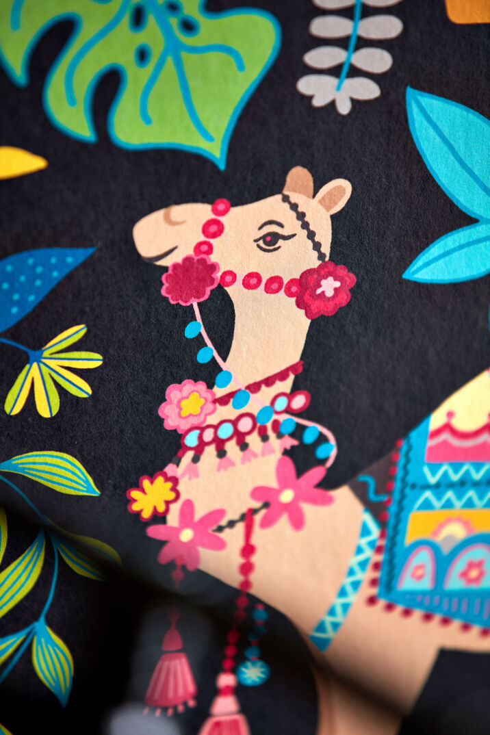 WGU50137W Samba Safari Aniseed Twist Wallpaper by Ohpopsi