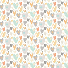 WGU50138W Pop Hearts Honey Mallow Wallpaper by Ohpopsi