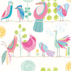 WGU50141W Feather Fandango Candy Apple Wallpaper by Ohpopsi