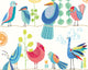 Feather Fandango Royal Bright When I Grow Up Wallpaper by Ohpopsi