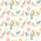 WGU50143W Feather Fandango Ballet Slipper Wallpaper by Ohpopsi