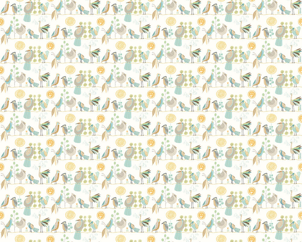 WGU50144W Feather Fandango Popcorn Wallpaper by Ohpopsi