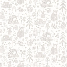 WGU50145W Honeywood Bears Dove Wallpaper by Ohpopsi