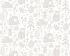 WGU50145W Honeywood Bears Dove Wallpaper by Ohpopsi