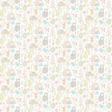 WGU50148W Honeywood Bears Sherbet Wallpaper by Ohpopsi