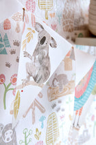 WGU50148W Honeywood Bears Sherbet Wallpaper by Ohpopsi