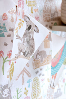 WGU50148W Honeywood Bears Sherbet Wallpaper by Ohpopsi
