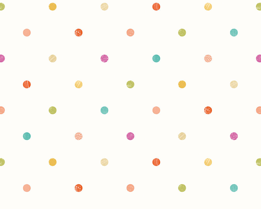 WGU50152W Doodle Spot Pumpkin Wallpaper by Ohpopsi