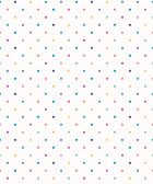 WGU50155W Doodle Spot Ink & Cornflower Wallpaper by Ohpopsi