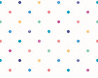 WGU50155W Doodle Spot Ink & Cornflower Wallpaper by Ohpopsi
