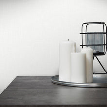 WH30104 Cotton Texture Welcome Home White Wallpaper By Galerie