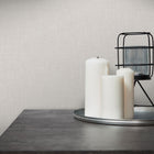 WH30106 Cotton Texture Welcome Home Beige Wallpaper By Galerie
