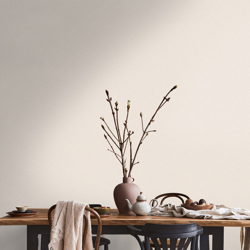 WH30110 Mottled Texture Welcome Home Cream Wallpaper By Galerie